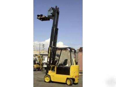 1998 hyster E80XL electric forklift