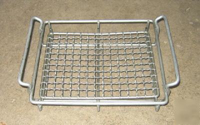 New steel wire plating racks dip tank parts bins ?