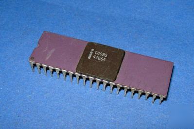 Intel C8085 40-pin ceramic dip cpu vintage 8085A