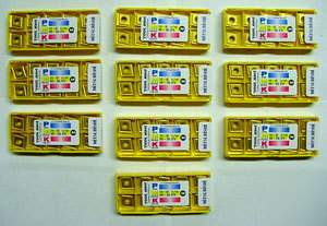 100 pcs. mitsubishi cnmg 432-ms, us 735 carbide inserts