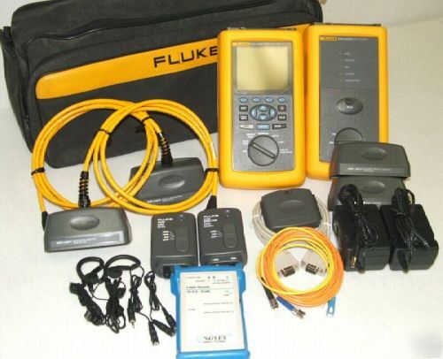 Fluke dsp-4000 cable analyzer CAT5E CAT6 sm mm