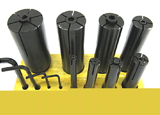 New expanding machinable arbors 8 pc. set 1/4 to 1-1/4