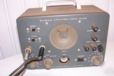 Vintage heathkit signal tracer ham radio tube