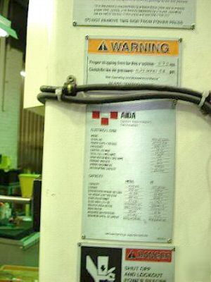 Aida, 220 ton stamping press no. nsu-S2-2000, 2003