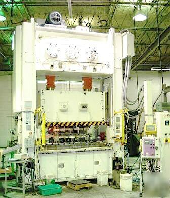 Aida, 220 ton stamping press no. nsu-S2-2000, 2003