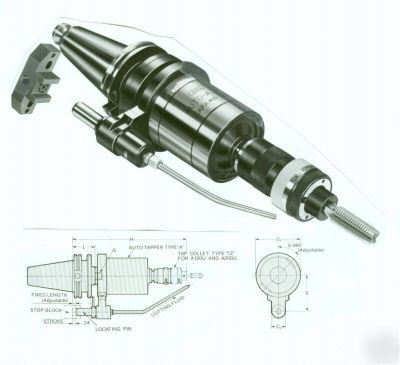 New brand cat 50 big ATA200 tapping head (CAT50)