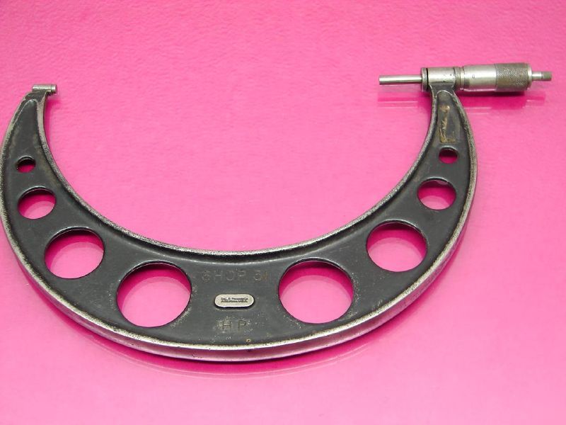 Vintage starrett 9 - 10 inch outside micrometer # 239