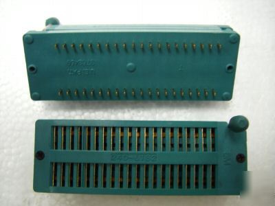 20,gold 40 pin universal zif test dip ic's ic 3M socket