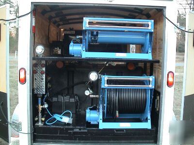 Sewer jetter drain cleaner snake rodder hydro jetting