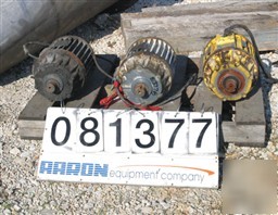 Used: sweco motors. (1A) 5 hp, 3/60/460 volt, 1160 rpm,