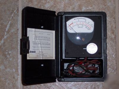 Tester microampere/ac - dc volt tester 