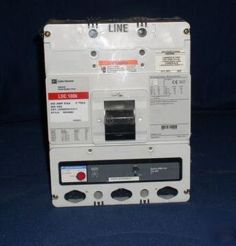 New cutler hammer #LDC3600 circ breaker 3P/600AMP/600V