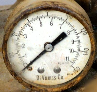 Devilbiss 2.5 gal air paint sprayer pressure feed tank 