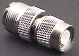 Coax adapter tnc male to uhf female