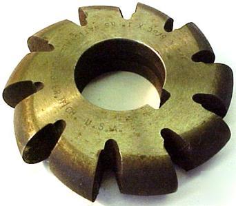 Hss convex milling cutter 2-3/4