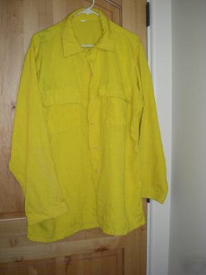 Wildland fire shirt / size xl 17 1/2 x 35 ( ) 