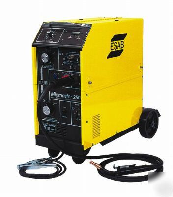 Esab migmaster 250 mig welder 604560