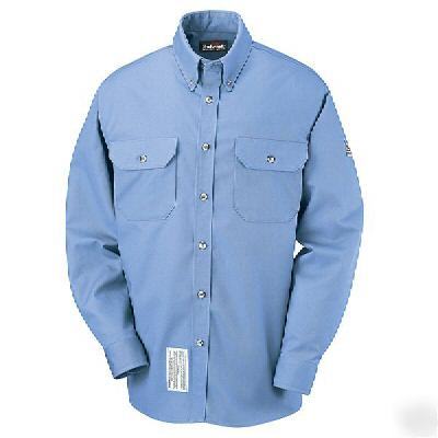 Bulwark 7 oz. dress uniform shirt hrc 2- size xl