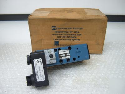 Mannesmann rexroth electrically actuated air valve 