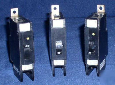 Cutler hammer #GHB1020 1P20AMP277V used circuit breaker