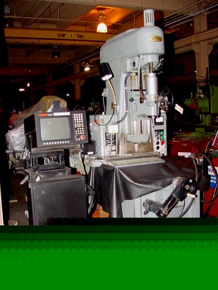 Moore #3 jig borer retrofit in 2001 w/anilam 3200MK cnc