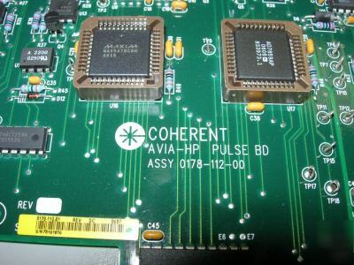 Coherent avia-hp pulse board assy 0178-112-00