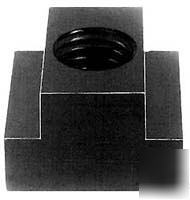 10-pcs 1/4-20 t-slot nuts, hardened steel, black oxide