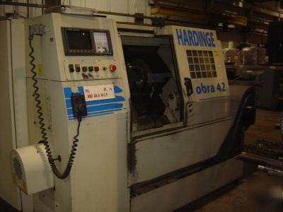 Hardinge model cobra 42 2 axis cnc lathe