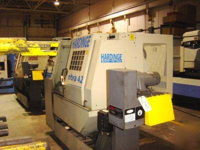 Hardinge model cobra 42 2 axis cnc lathe