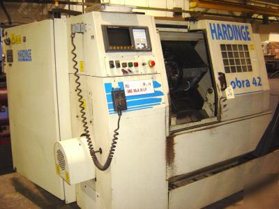 Hardinge model cobra 42 2 axis cnc lathe