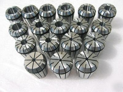 Er 32 collet set 18 pcs ER32 collet covers full range