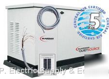 Generac guardian 16 kw generator 5244 alum. encl.