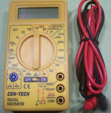 Digital multimeter-portable handheld