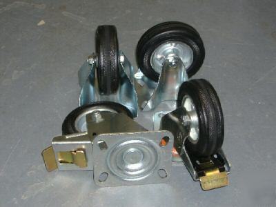 Castors - 4 x 3