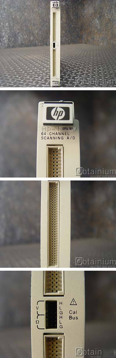 Hp E1413A 64 - channel scanning a/d converter 75000 vxi