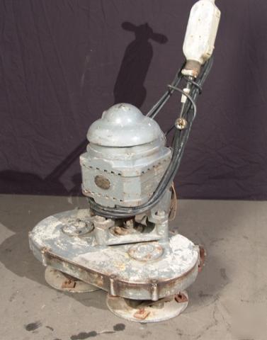 Floorscrapers co. floor scraper with 1 1/2HP baldor