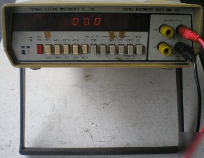 Topward tdm-104 digital multimeter 