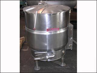 60 gal vulcan kettle, s/s, elec. heated - 23392