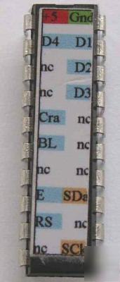 I2C serial lcd display driver chip