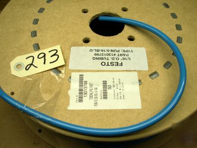 Polyurethane tubing festo blue 5/16 od x .197 id