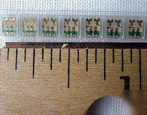 Smt bicolor led ~ green/yellow surface mount led (50)