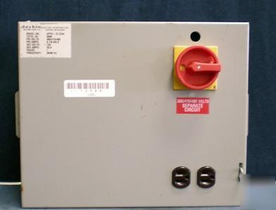 Daykin disconnect transformer apfs-15-Z234 power supply