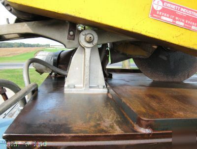 20 hp everett abrasive cut-off saw 20-22 