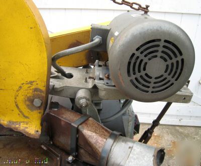 20 hp everett abrasive cut-off saw 20-22 