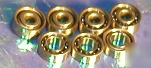 Set 7 steel/metal kyosho mini-z miniz ball bearings vxb