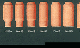 New 10N47 #7 alumina nozzles- tig - qty/10Â - 