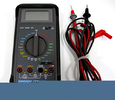 Jensen jtm-93 industrial electricians multimeter nice