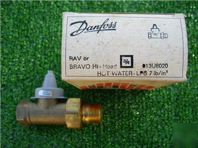 Danfoss rav or bravo hi-head 3/4 #013U8020 hot water