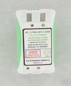 APX1120 nimh battery for uniden SPU51 SPH51