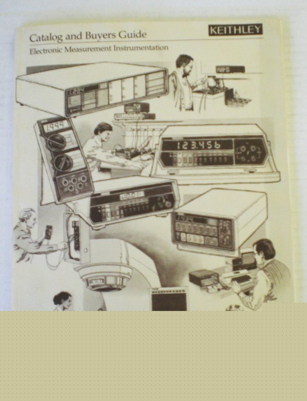 Keithley catalog and buyers guide Â©1981-1982